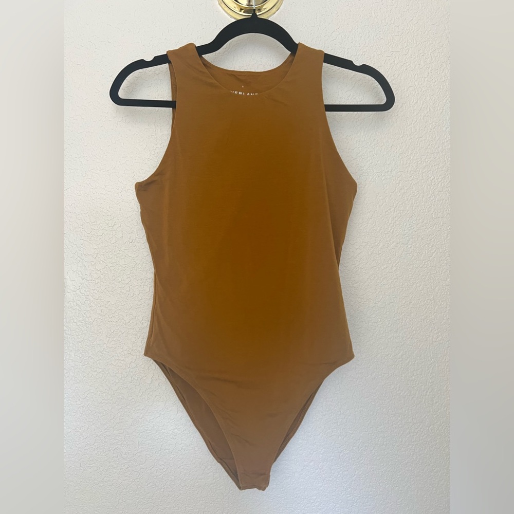 Everlane Brown Bodysuit